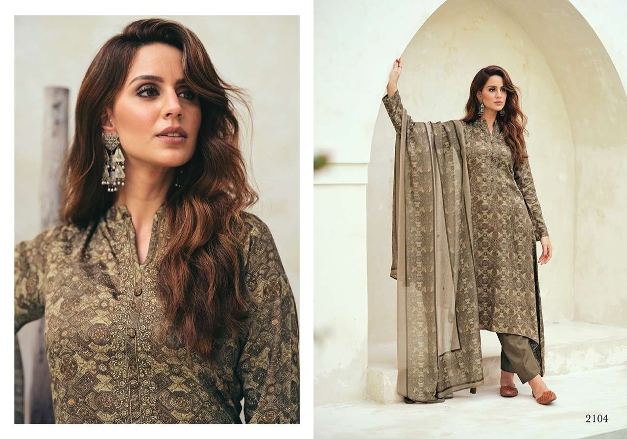 TAVAQQO BY SADHANA FASHION 2100 TO 2109 SERIES BEAUTIFUL STYLISH SUITS FANCY COLORFUL CASUAL WEAR & ETHNIC WEAR & READY TO WEAR PURE JAM SILK PRINT WITH EMBROIDERED DRESSES AT WHOLESALE PRICE