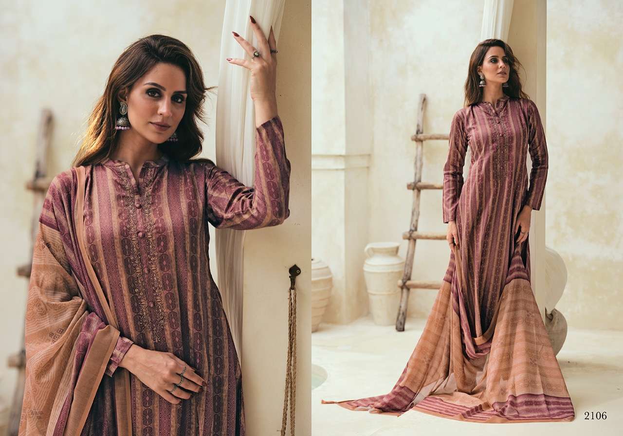 TAVAQQO BY SADHANA FASHION 2100 TO 2109 SERIES BEAUTIFUL STYLISH SUITS FANCY COLORFUL CASUAL WEAR & ETHNIC WEAR & READY TO WEAR PURE JAM SILK PRINT WITH EMBROIDERED DRESSES AT WHOLESALE PRICE