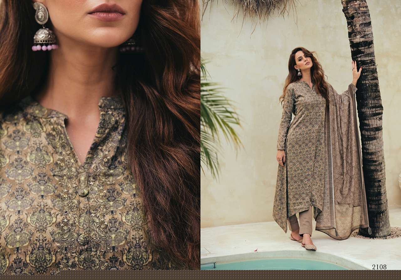 TAVAQQO BY SADHANA FASHION 2100 TO 2109 SERIES BEAUTIFUL STYLISH SUITS FANCY COLORFUL CASUAL WEAR & ETHNIC WEAR & READY TO WEAR PURE JAM SILK PRINT WITH EMBROIDERED DRESSES AT WHOLESALE PRICE