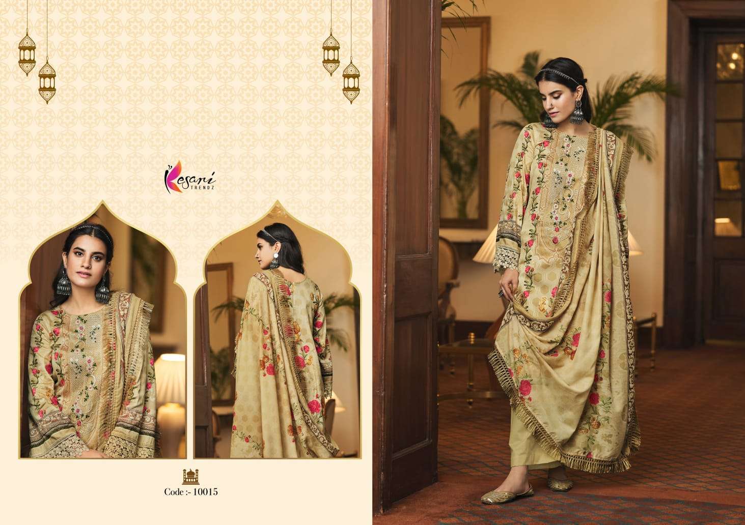 Elaan E Ishq By Kesari Trendz 10009 To 10016 Series Beautiful Stylish Suits Fancy Colorful Casual Wear & Ethnic Wear & Ready To Wear Jam Satin Print Dresses At Wholesale Price