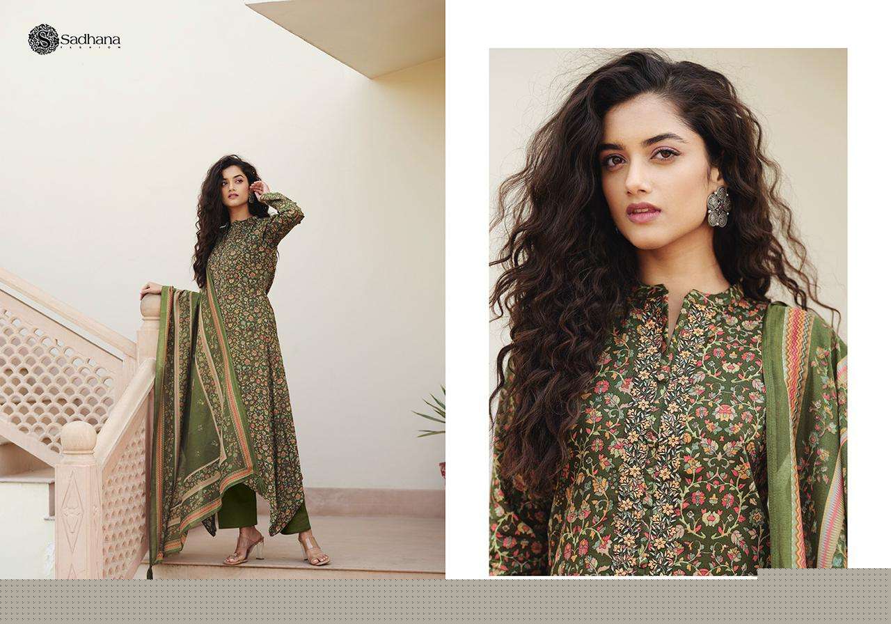 CRYSTAL BY SADHANA FASHION 2110 TO 2117 SERIES INDIAN SUITS BEAUTIFUL FANCY COLORFUL STYLISH PARTY WEAR & OCCASIONAL WEAR PURE JAM SILK DIGITAL PRINT DRESSES AT WHOLESALE PRICE