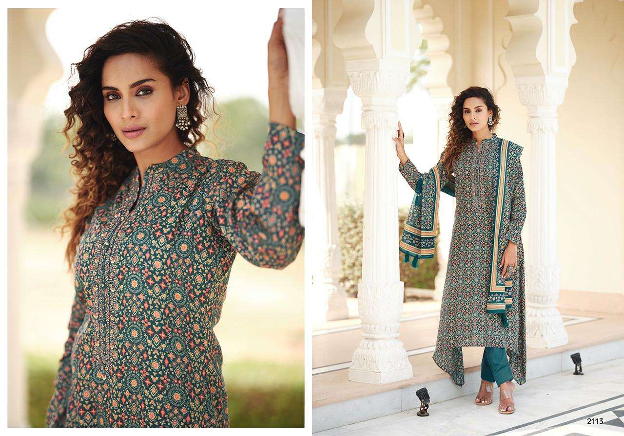 CRYSTAL BY SADHANA FASHION 2110 TO 2117 SERIES INDIAN SUITS BEAUTIFUL FANCY COLORFUL STYLISH PARTY WEAR & OCCASIONAL WEAR PURE JAM SILK DIGITAL PRINT DRESSES AT WHOLESALE PRICE