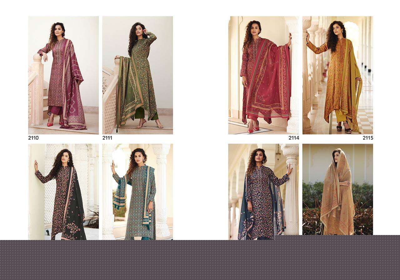 CRYSTAL BY SADHANA FASHION 2110 TO 2117 SERIES INDIAN SUITS BEAUTIFUL FANCY COLORFUL STYLISH PARTY WEAR & OCCASIONAL WEAR PURE JAM SILK DIGITAL PRINT DRESSES AT WHOLESALE PRICE