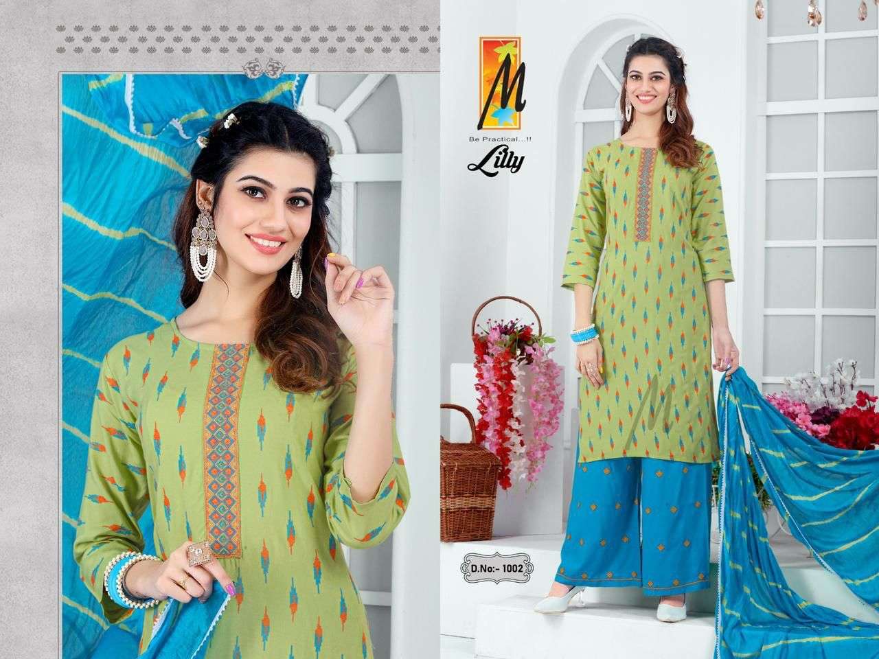 LILLY BY MASTER 1001 TO 1008 SERIES DESIGNER SUITS COLLECTION BEAUTIFUL STYLISH COLORFUL FANCY PARTY WEAR & OCCASIONAL WEAR HEAVY RAYON DRESSES AT WHOLESALE PRICE