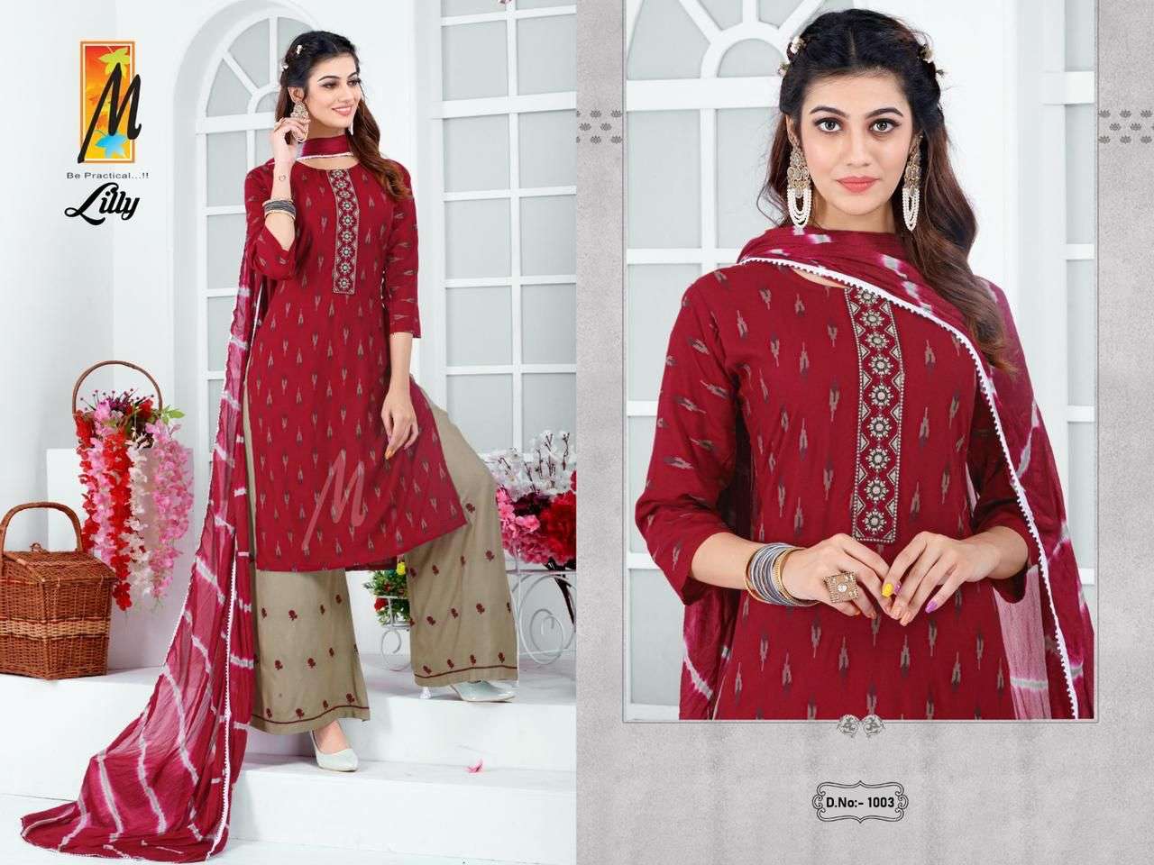 LILLY BY MASTER 1001 TO 1008 SERIES DESIGNER SUITS COLLECTION BEAUTIFUL STYLISH COLORFUL FANCY PARTY WEAR & OCCASIONAL WEAR HEAVY RAYON DRESSES AT WHOLESALE PRICE