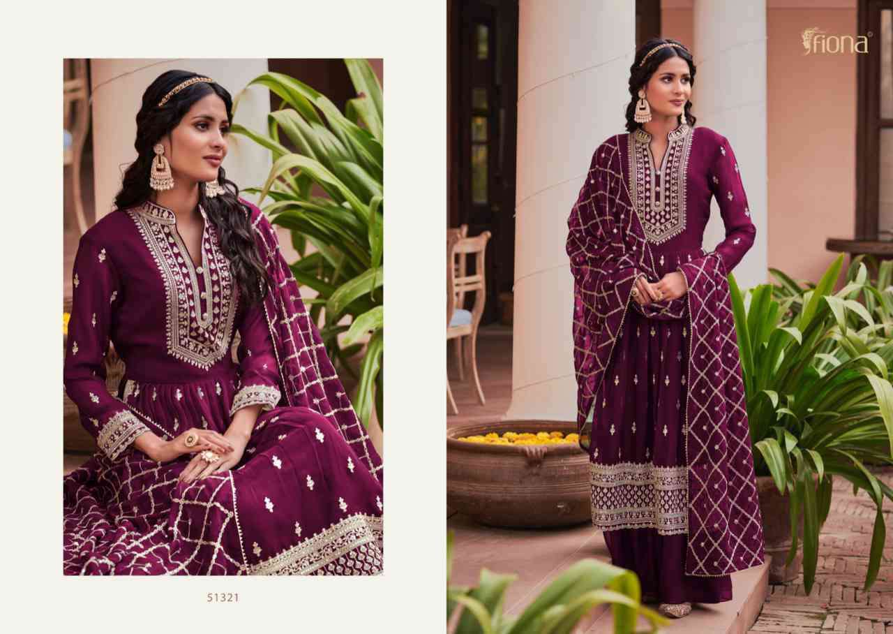 Naariti By Fiona 51321 To 51326 Series Beautiful Sharara Suits Colorful Stylish Fancy Casual Wear & Ethnic Wear Premium Georgette Dresses At Wholesale Price