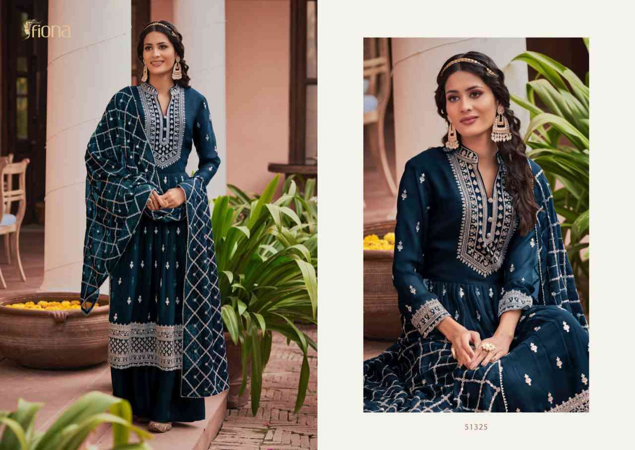 Naariti By Fiona 51321 To 51326 Series Beautiful Sharara Suits Colorful Stylish Fancy Casual Wear & Ethnic Wear Premium Georgette Dresses At Wholesale Price