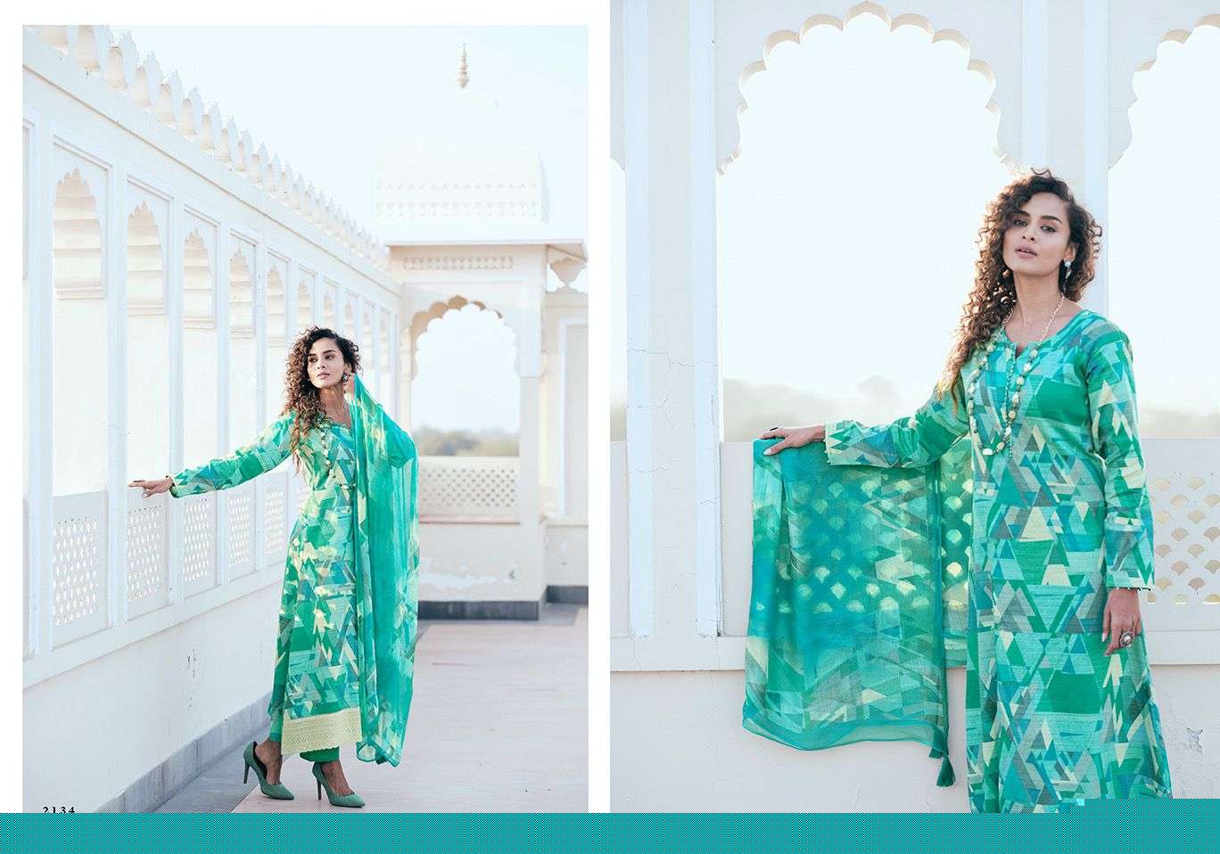TRINITY BY SADHANA FASHION 2126 TO 2135 SERIES BEAUTIFUL SUITS COLORFUL STYLISH FANCY CASUAL WEAR & ETHNIC WEAR PURE COTTON DRESSES AT WHOLESALE PRICE