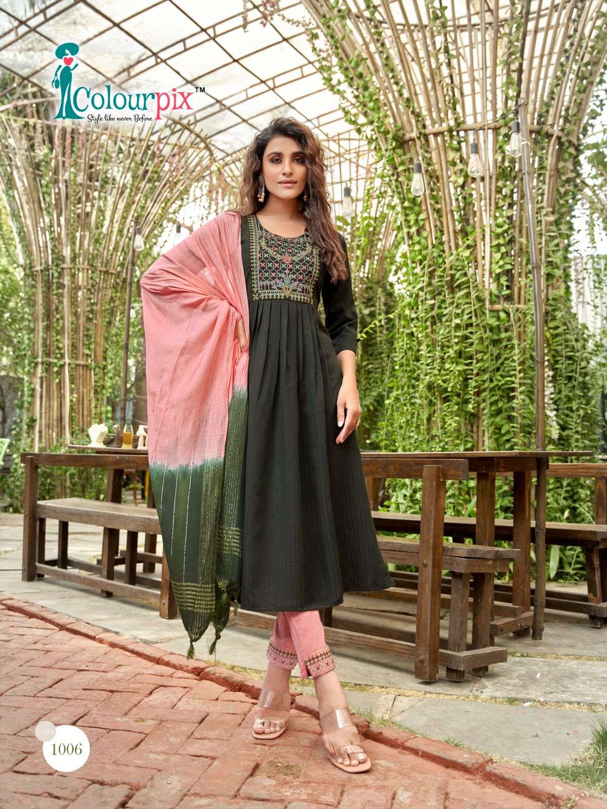 MASTANI VOL-1 BY COLOURPIX 1001 TO 1006 SERIES FESTIVE SUITS BEAUTIFUL FANCY COLORFUL STYLISH PARTY WEAR & OCCASIONAL WEAR VISCOSE RAYON DRESSES AT WHOLESALE PRICE