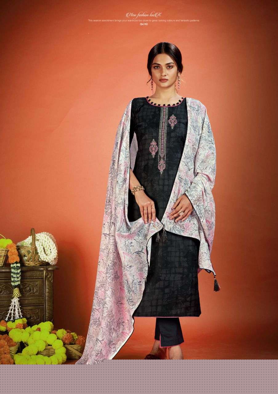 NETRA VOL-5 BY VASTU TEX 501 TO 510 SERIES BEAUTIFUL SUITS COLORFUL STYLISH FANCY CASUAL WEAR & ETHNIC WEAR LAWN COTTON PRINT DRESSES AT WHOLESALE PRICE