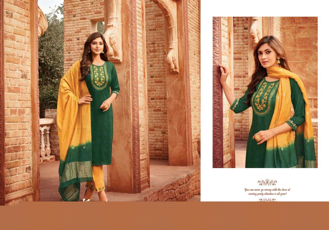 SRIVALLI VOL-4 BY HARIYAALI 2501 TO 2508 SERIES SUITS BEAUTIFUL FANCY COLORFUL STYLISH PARTY WEAR & OCCASIONAL WEAR SILK DRESSES AT WHOLESALE PRICE