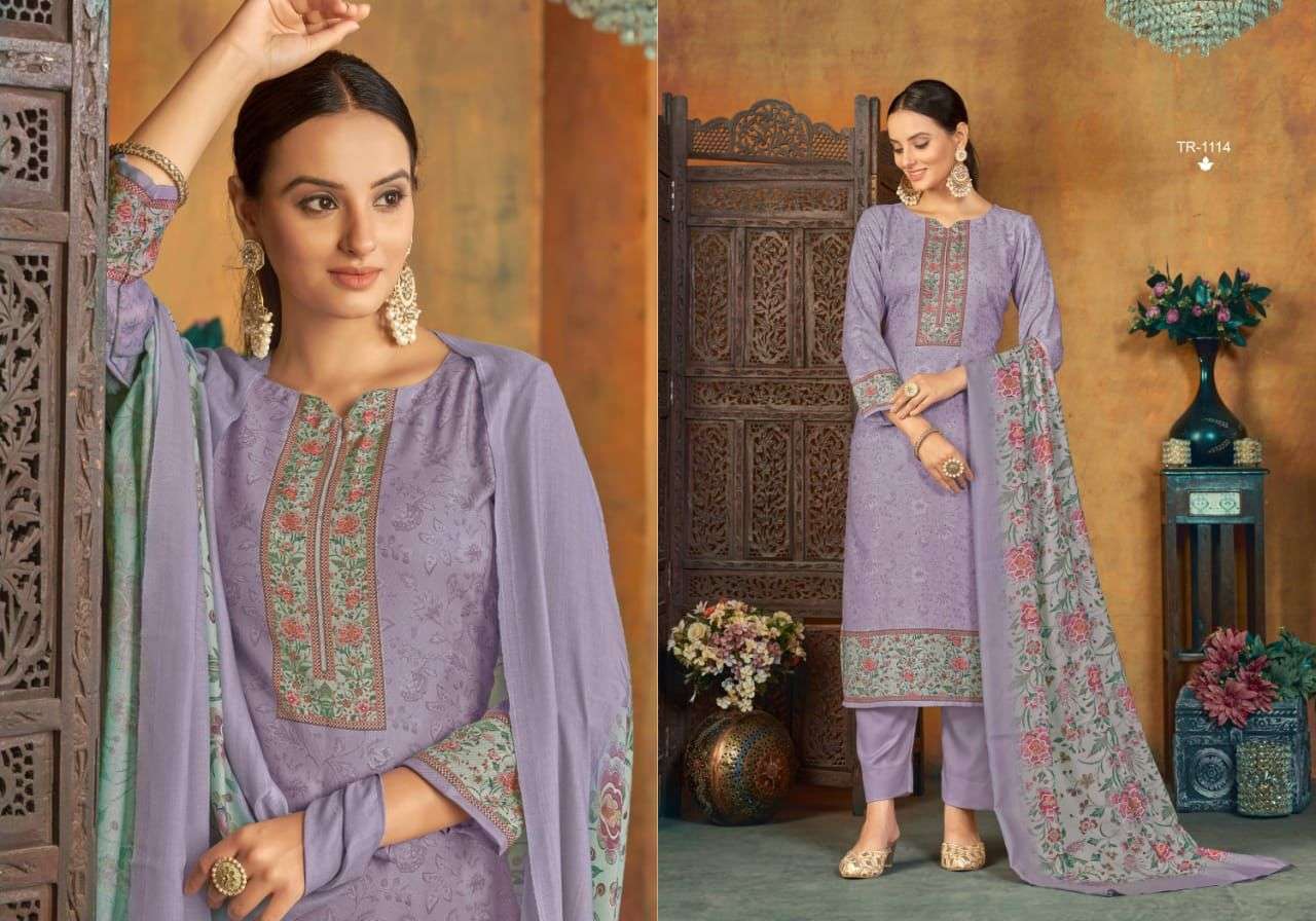 LATIKA VOL-2 BY RIVAA 1111 TO 1116 SERIES SUITS BEAUTIFUL FANCY COLORFUL STYLISH PARTY WEAR & OCCASIONAL WEAR COTTON DIGITAL PRINT DRESSES AT WHOLESALE PRICE
