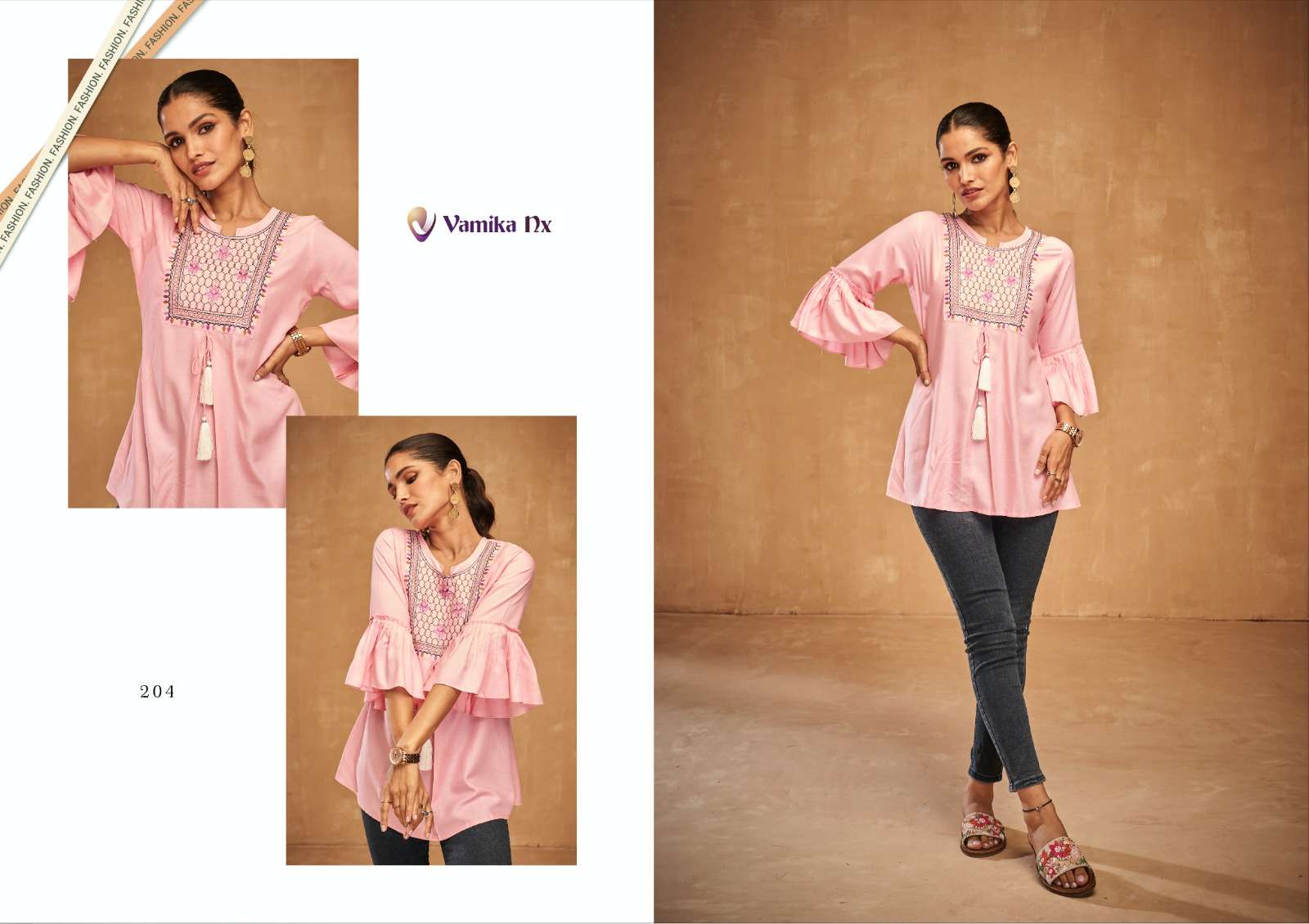 Anokhi By Vamika 201 To 208 Series Beautiful Stylish Suits Fancy Colorful Casual Wear & Ethnic Wear & Heavy Rayon At Wholesale Price