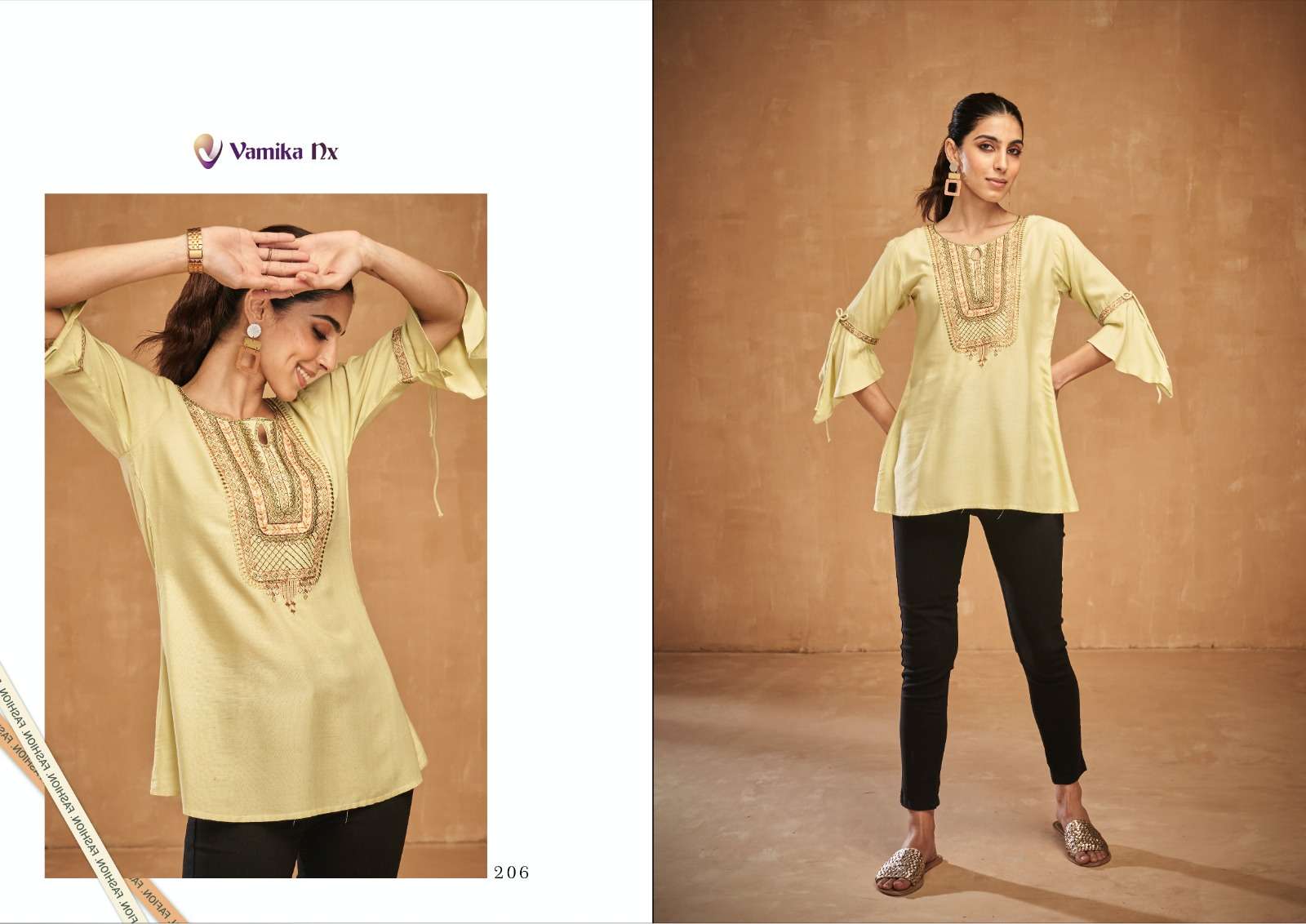 Anokhi By Vamika 201 To 208 Series Beautiful Stylish Suits Fancy Colorful Casual Wear & Ethnic Wear & Heavy Rayon At Wholesale Price