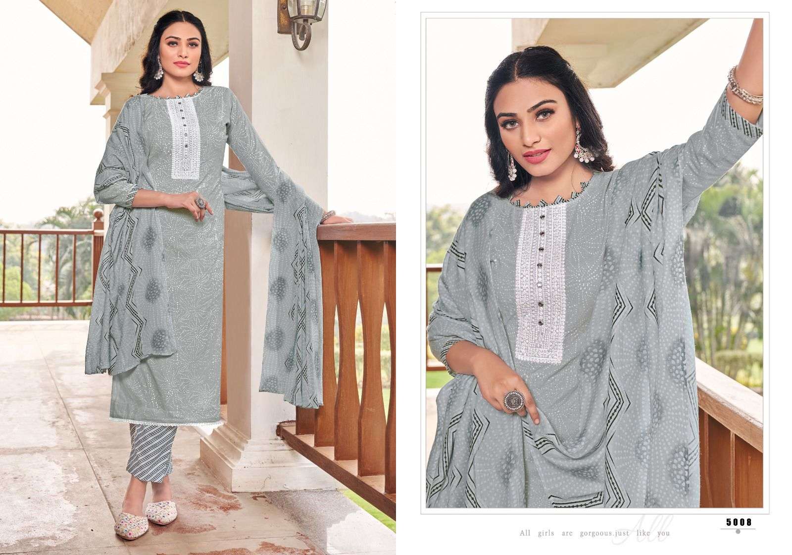 Blossom By Radha Fab 5001 To 5008 Series Beautiful Suits Colorful Stylish Fancy Casual Wear & Ethnic Wear Cotton Dresses At Wholesale Price