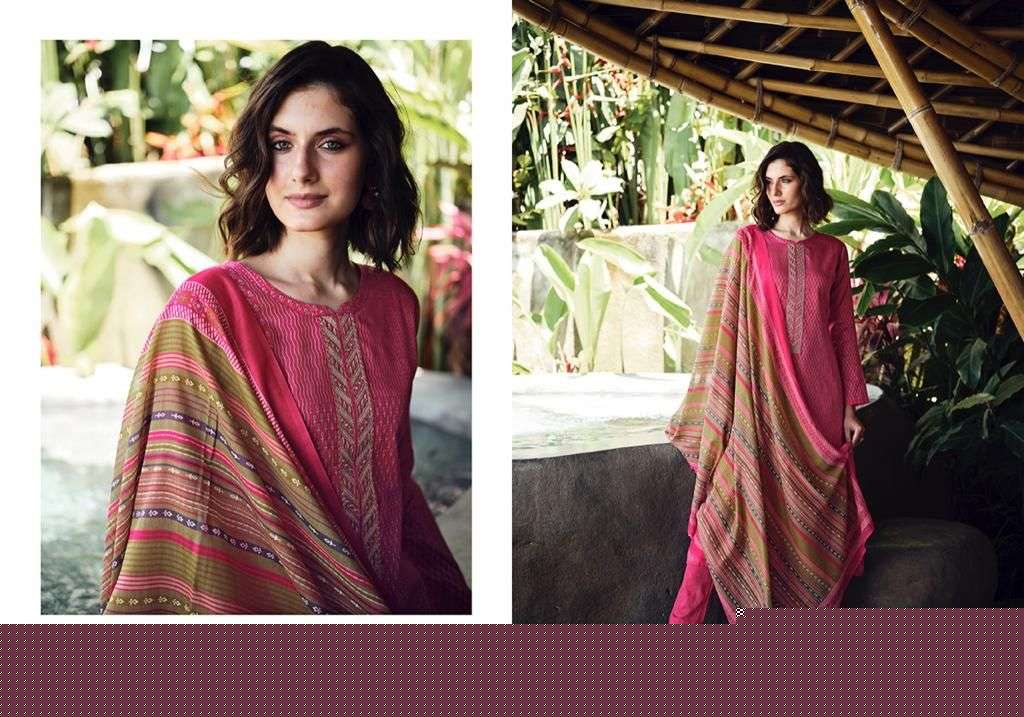 SERENITY BY PRM TRENDZ 111 TO 118 SERIES BEAUTIFUL STYLISH SUITS FANCY COLORFUL CASUAL WEAR & ETHNIC WEAR & READY TO WEAR PURE JAM SILK DRESSES AT WHOLESALE PRICE