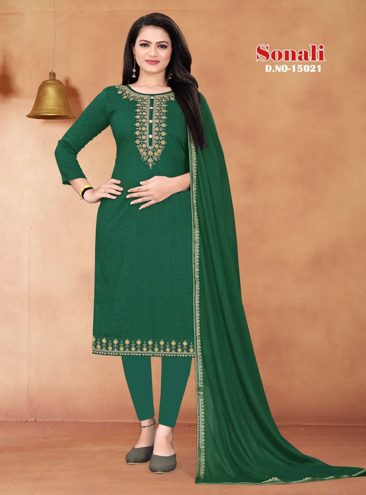 SONALI BY PANCH RATNA 15021 TO 15024 SERIES BEAUTIFUL STYLISH SUITS FANCY COLORFUL CASUAL WEAR & ETHNIC WEAR & READY TO WEAR SILK WITH WORK DRESSES AT WHOLESALE PRICE