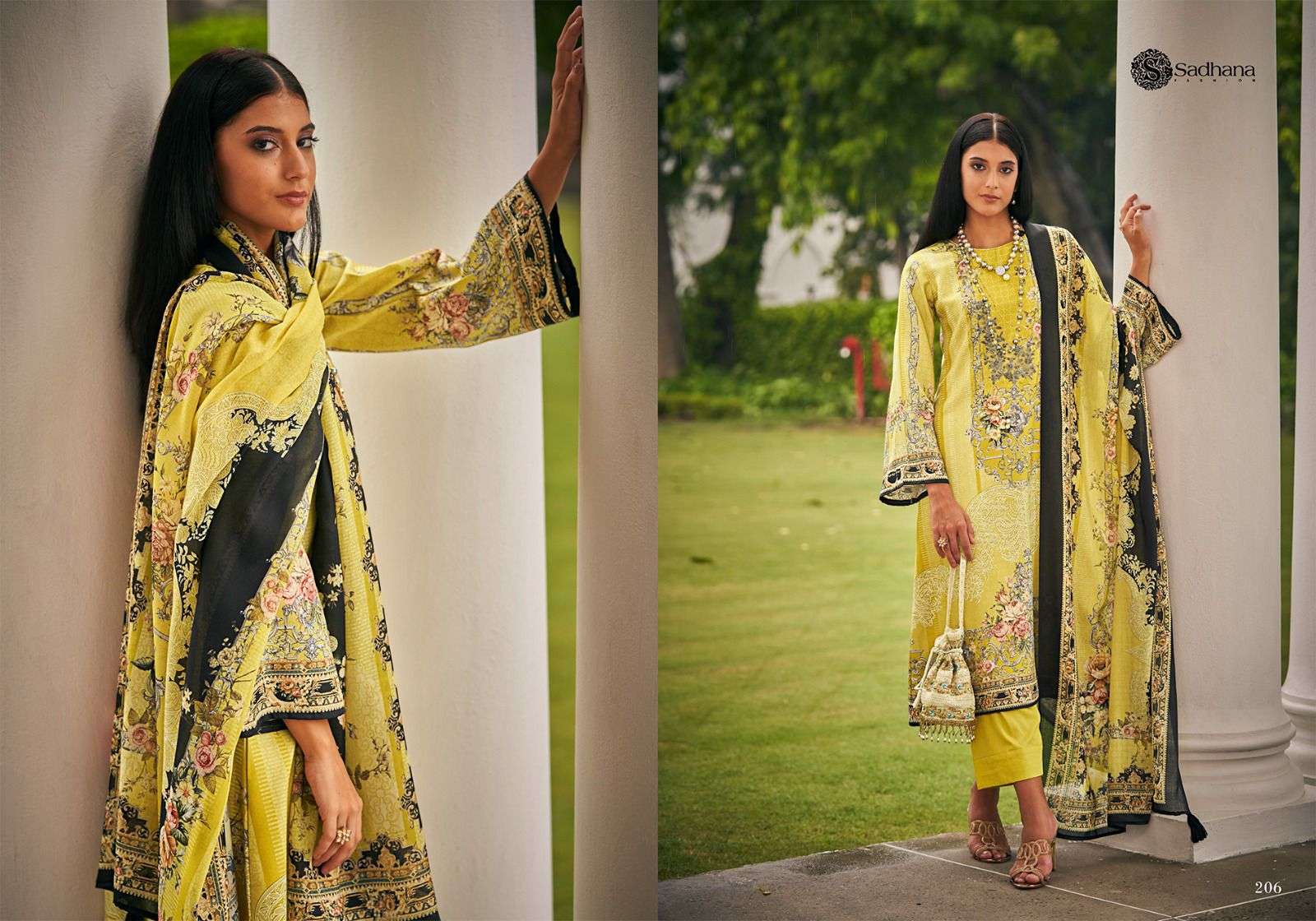 MEHTAB VOL-2 BY SADHANA FASHION 201 TO 208 SERIES BEAUTIFUL STYLISH FESTIVE SUITS FANCY COLORFUL CASUAL WEAR & ETHNIC WEAR & READY TO WEAR PURE JAM COTTON EMBROIDERY DRESSES AT WHOLESALE PRICE