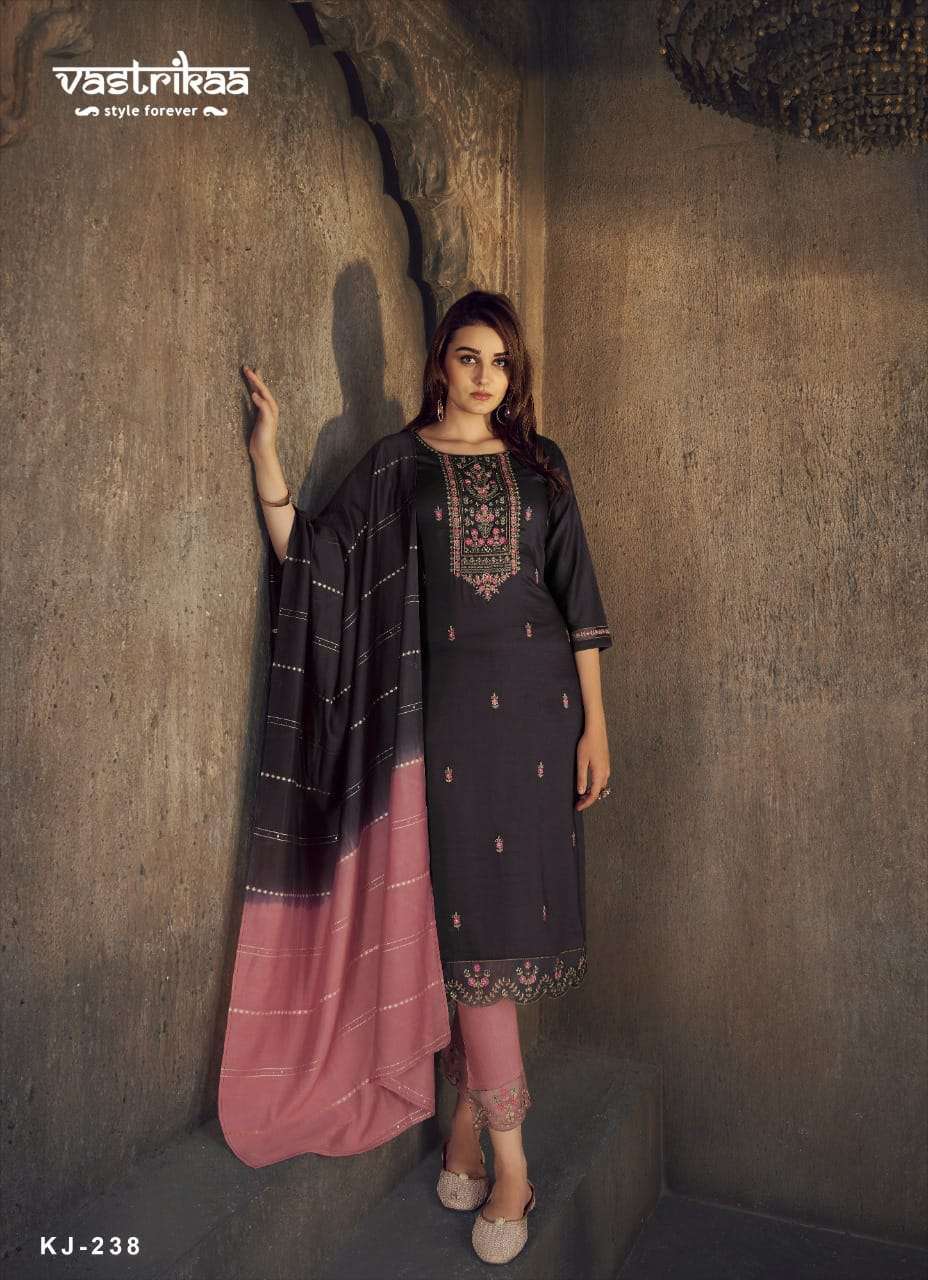IBADAT BY VASTRIKAA 236 TO 241 SERIES DESIGNER SUITS COLLECTION BEAUTIFUL STYLISH FANCY COLORFUL PARTY WEAR & OCCASIONAL WEAR CHINNON DRESSES AT WHOLESALE PRICE
