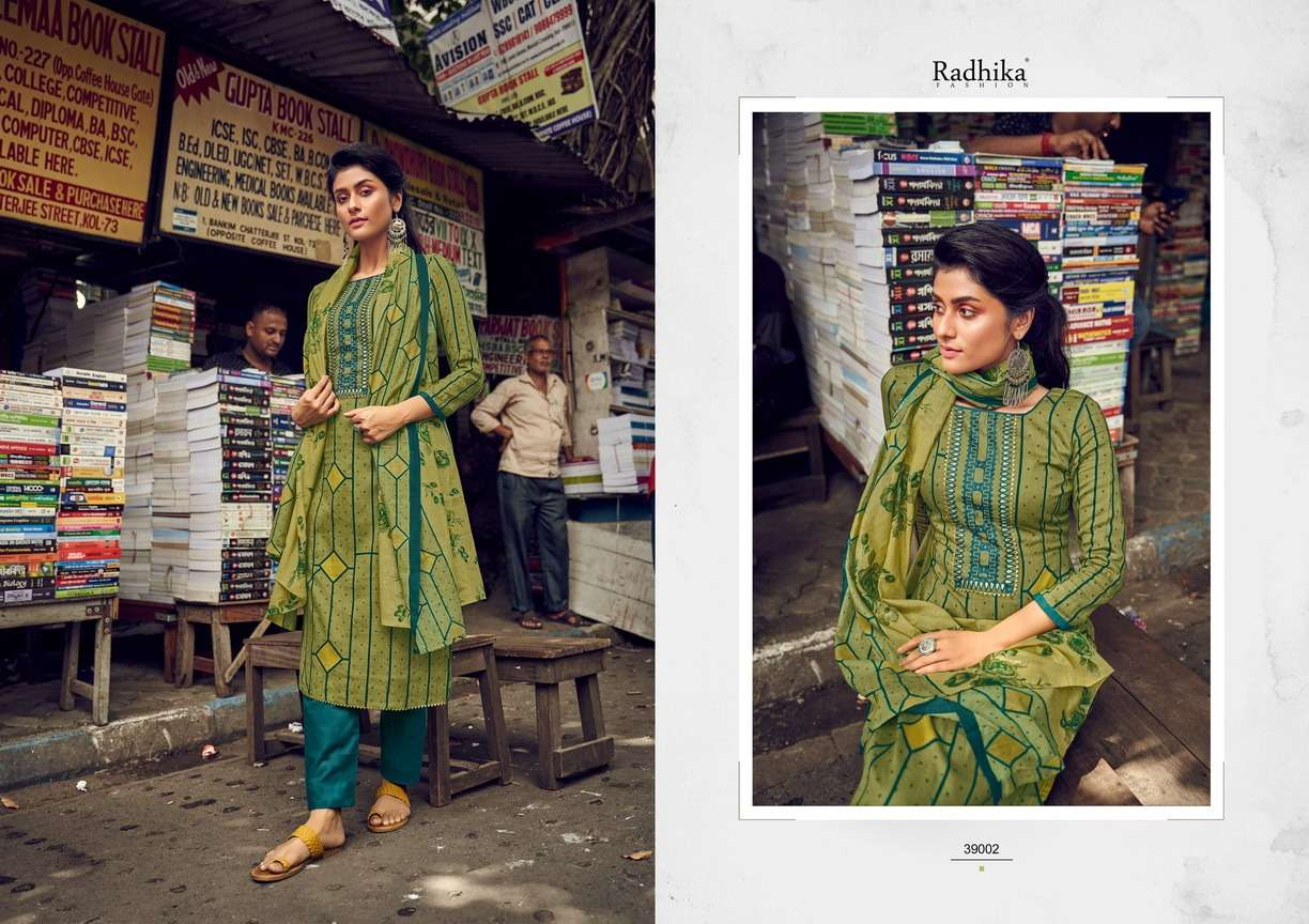 Gauhar By Azara 39001 To 39008 Series Designer Suits Collection Beautiful Stylish Colorful Fancy Party Wear & Occasional Wear Jam Cotton Dresses At Wholesale Price