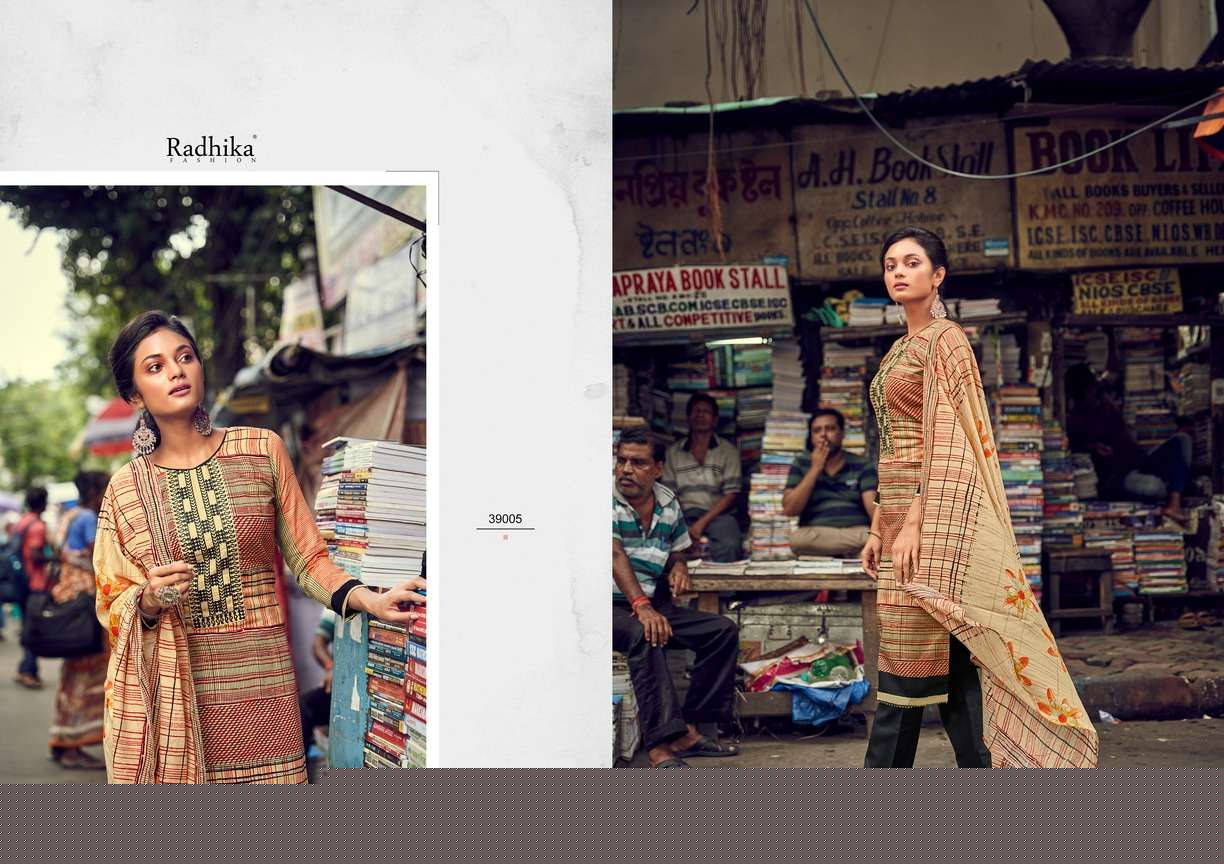 Gauhar By Azara 39001 To 39008 Series Designer Suits Collection Beautiful Stylish Colorful Fancy Party Wear & Occasional Wear Jam Cotton Dresses At Wholesale Price