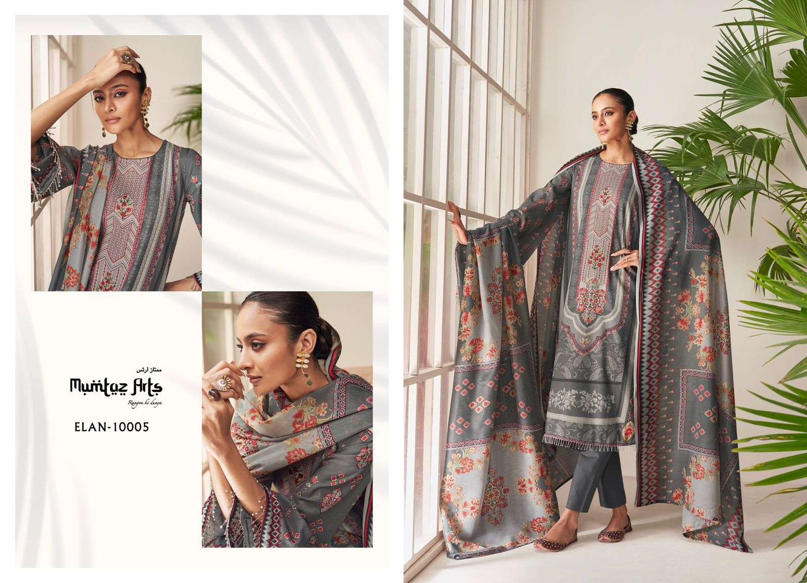 ELAN BY MUMTAZ ARTS 10001 TO 10008 SERIES BEAUTIFUL SUITS COLORFUL STYLISH FANCY CASUAL WEAR & ETHNIC WEAR PURE JAM SATIN DIGITAL PRINT DRESSES AT WHOLESALE PRICE