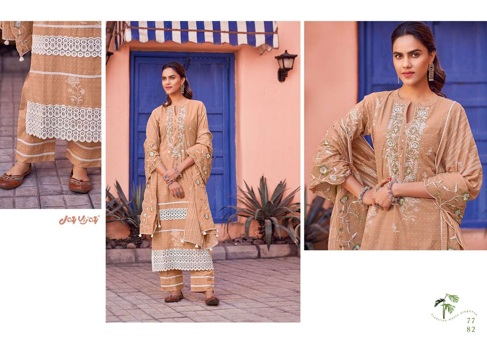AMORENA BY JAY VIJAY PRINTS 7781 TO 7788 SERIES BEAUTIFUL SUITS COLORFUL STYLISH FANCY CASUAL WEAR & ETHNIC WEAR PURE COTTON DIGITAL PRINT DRESSES AT WHOLESALE PRICE