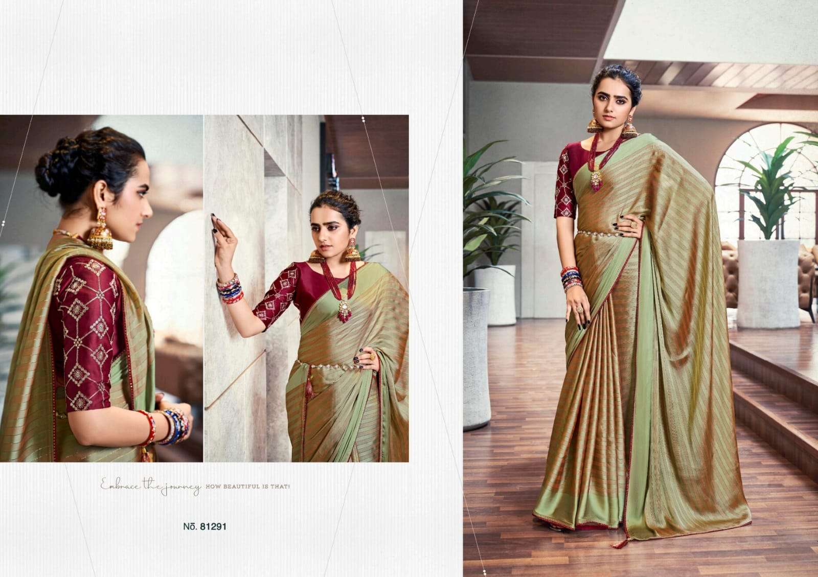 Aarchi By Right Women 81291 To 81298 Series Indian Traditional Wear Collection Beautiful Stylish Fancy Colorful Party Wear & Occasional Wear Two Tone Satin Sarees At Wholesale Price