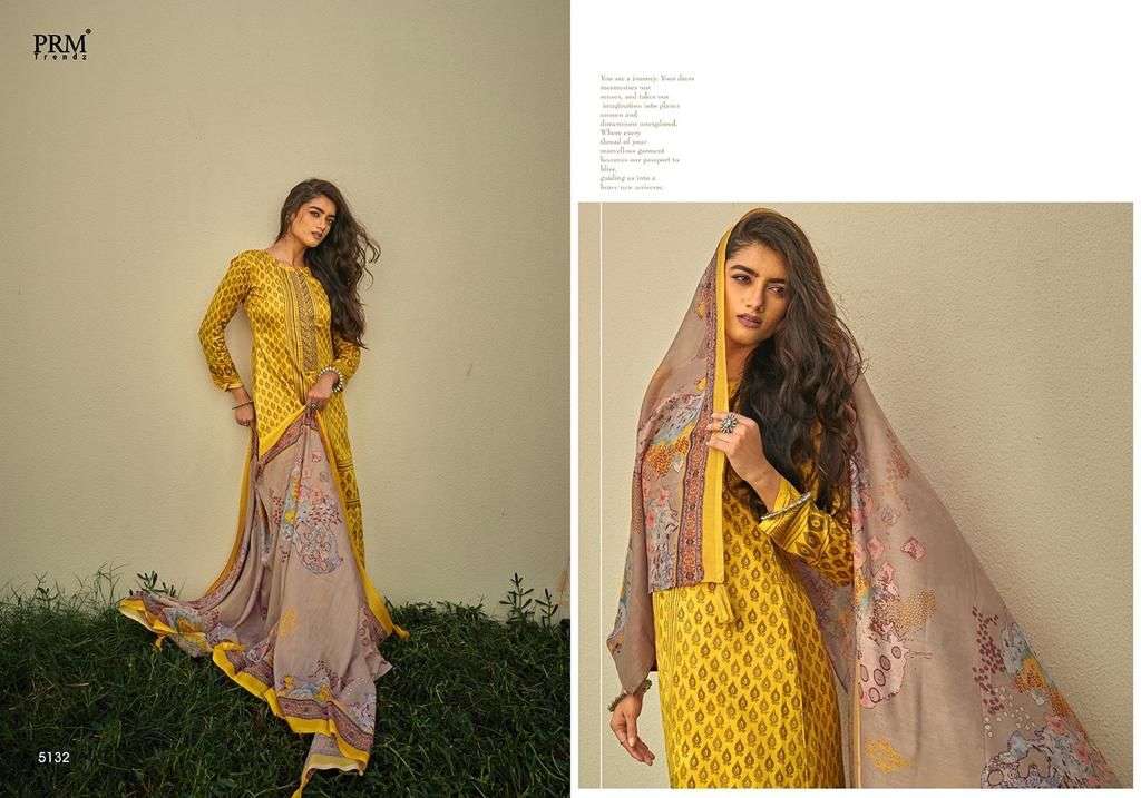 RINAZ BY PRM TRENDZ 5130 TO 5137 SERIES BEAUTIFUL SUITS COLORFUL STYLISH FANCY CASUAL WEAR & ETHNIC WEAR PURE JAM SILK DRESSES AT WHOLESALE PRICE