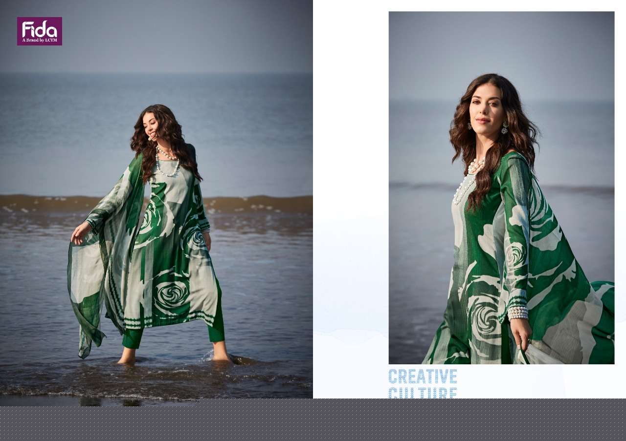 KATE BY FIDA 1001 TO 1006 SERIES BEAUTIFUL FESTIVE SUITS COLORFUL STYLISH FANCY CASUAL WEAR & ETHNIC WEAR COTTON SLUB DRESSES AT WHOLESALE PRICE