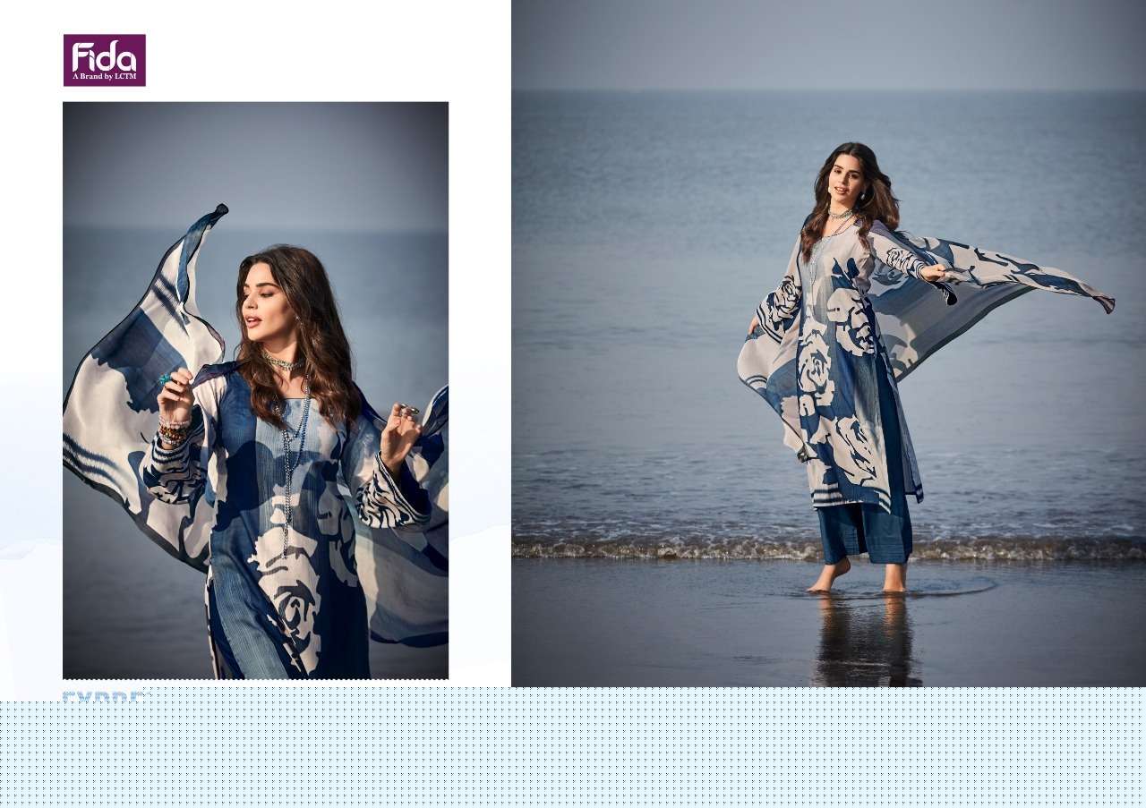 KATE BY FIDA 1001 TO 1006 SERIES BEAUTIFUL FESTIVE SUITS COLORFUL STYLISH FANCY CASUAL WEAR & ETHNIC WEAR COTTON SLUB DRESSES AT WHOLESALE PRICE