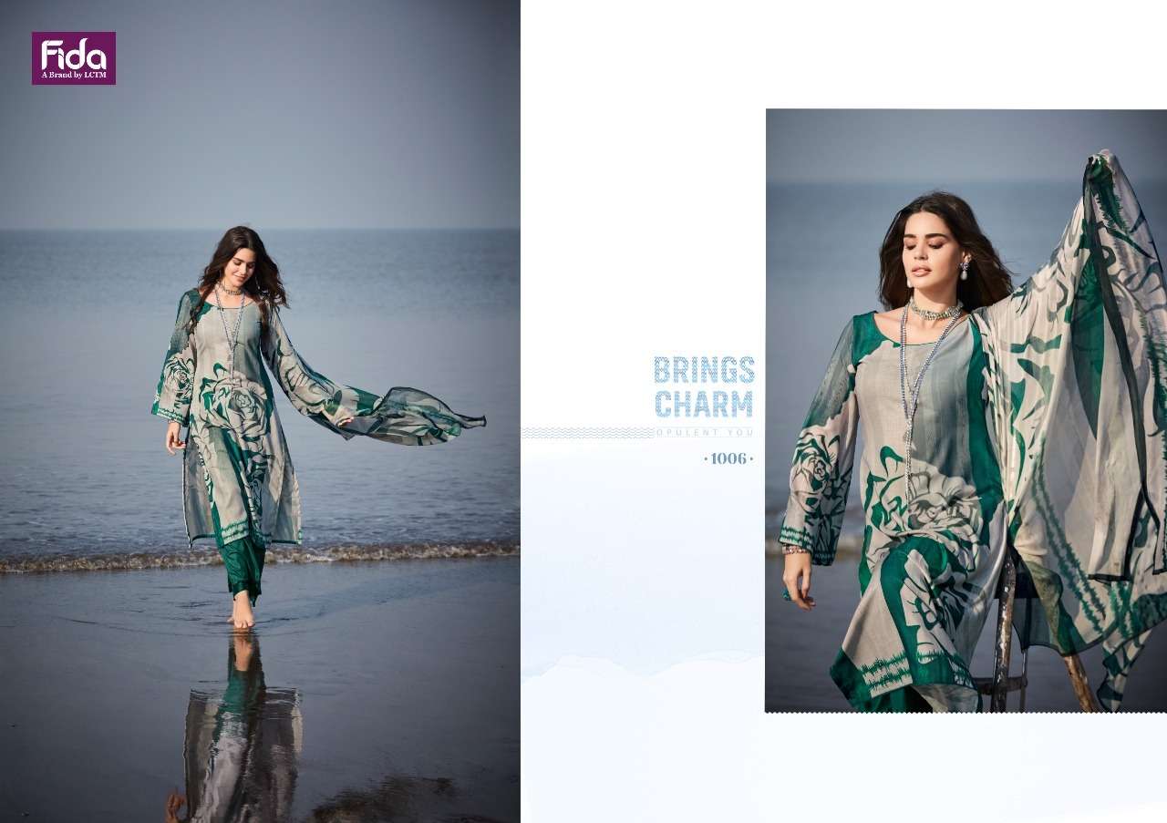 KATE BY FIDA 1001 TO 1006 SERIES BEAUTIFUL FESTIVE SUITS COLORFUL STYLISH FANCY CASUAL WEAR & ETHNIC WEAR COTTON SLUB DRESSES AT WHOLESALE PRICE