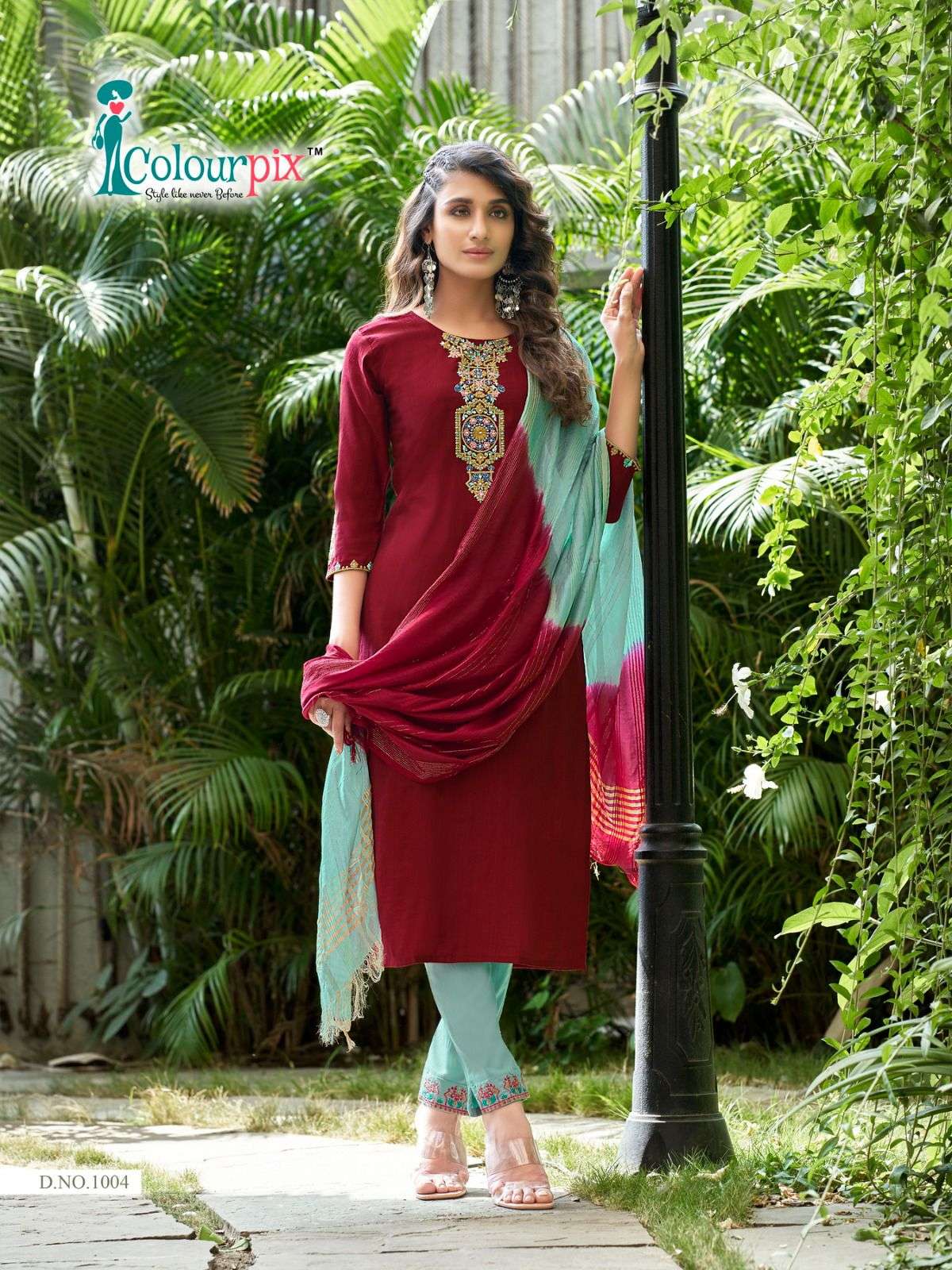 MAHI VOL-1 BY COLOURPIX 1001 TO 1006 SERIES DESIGNER SUITS BEAUTIFUL STYLISH FANCY COLORFUL PARTY WEAR & ETHNIC WEAR VISCOSE RAYON DRESSES AT WHOLESALE PRICE