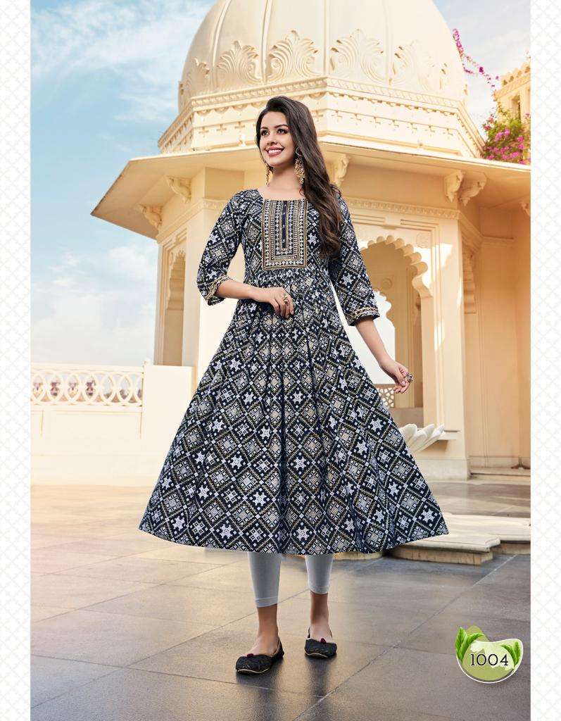 GULABI GIRL VOL-1 BY DIYA TRENDS 1001 TO 1008 SERIES DESIGNER STYLISH FANCY COLORFUL BEAUTIFUL PARTY WEAR & ETHNIC WEAR COLLECTION COTTON KURTIS AT WHOLESALE PRICE