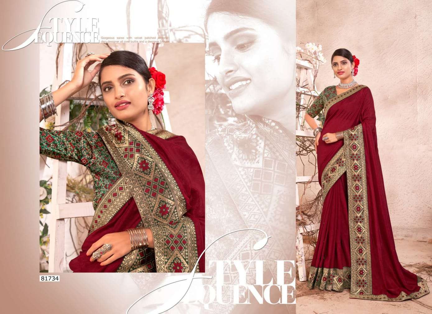 KAAMYA BY RIGHT WOMEN 81731 TO 81738 SERIES INDIAN TRADITIONAL WEAR COLLECTION BEAUTIFUL STYLISH FANCY COLORFUL PARTY WEAR & OCCASIONAL WEAR FANCY SAREES AT WHOLESALE PRICE