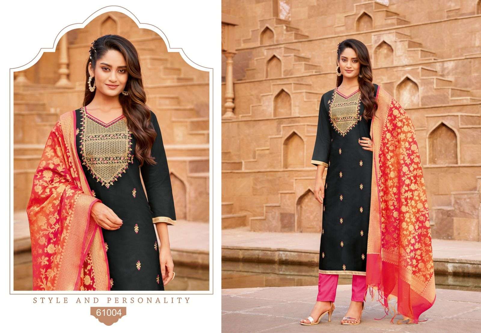 CHULBULI BY ARTIO 61001 TO 61010 SERIES BEAUTIFUL SUITS COLORFUL STYLISH FANCY CASUAL WEAR & ETHNIC WEAR PURE COTTON SILK DRESSES AT WHOLESALE PRICE