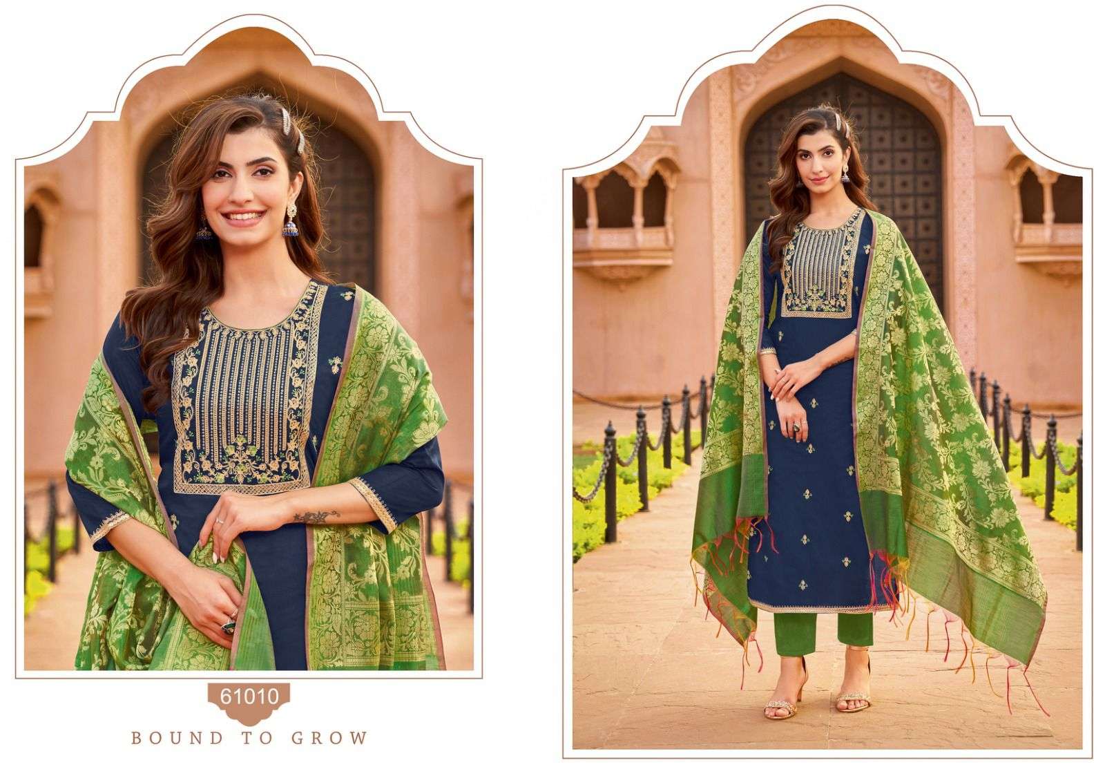 CHULBULI BY ARTIO 61001 TO 61010 SERIES BEAUTIFUL SUITS COLORFUL STYLISH FANCY CASUAL WEAR & ETHNIC WEAR PURE COTTON SILK DRESSES AT WHOLESALE PRICE