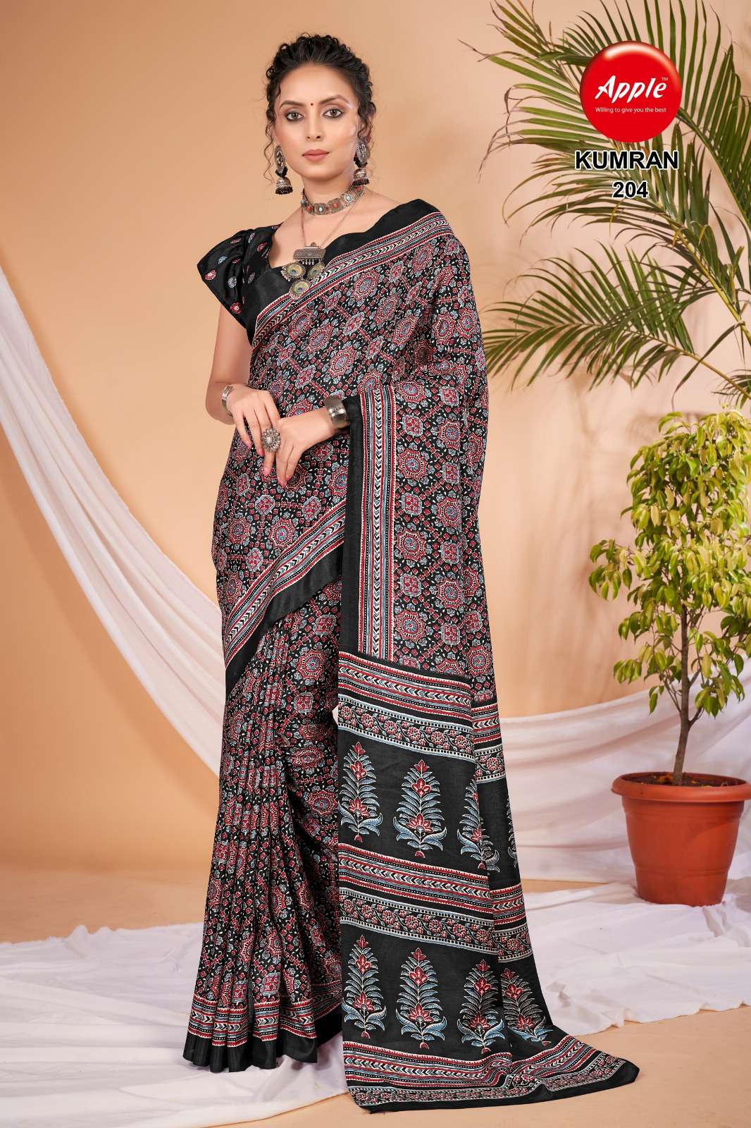 KUMRAN VOL-2 BY APPLE 201 TO 208 SERIES INDIAN TRADITIONAL WEAR COLLECTION BEAUTIFUL STYLISH FANCY COLORFUL PARTY WEAR & OCCASIONAL WEAR SILK SAREES AT WHOLESALE PRICE