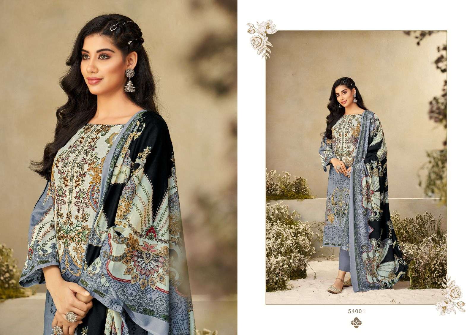 Chevron By Siyoni 54001 To 54008 Series Beautiful Suits Colorful Stylish Fancy Casual Wear & Ethnic Wear Pure Lawn Digital Print Dresses At Wholesale Price