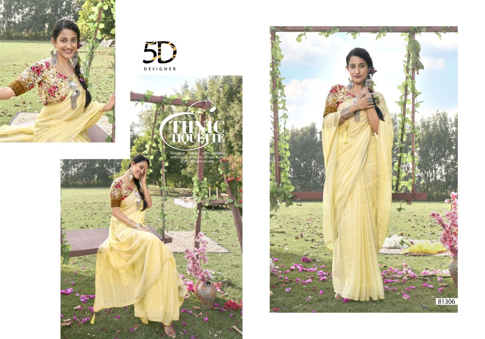 MATWALI BY 5D DESIGNER 80301 TO 80308 SERIES INDIAN TRADITIONAL WEAR COLLECTION BEAUTIFUL STYLISH FANCY COLORFUL PARTY WEAR & OCCASIONAL WEAR FANCY SAREES AT WHOLESALE PRICE