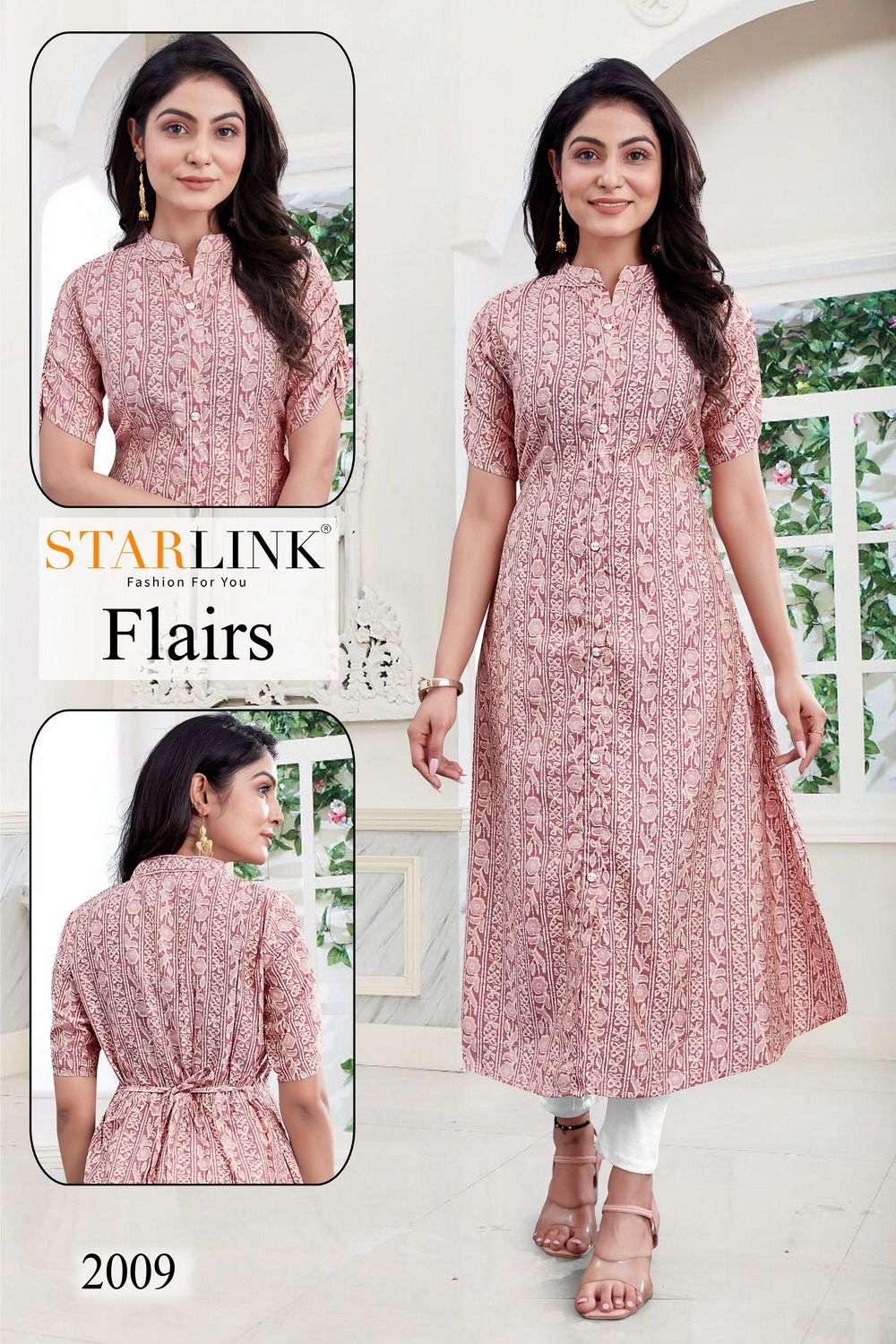 Flairs By Starlink 2001 To 2010 Series Beautiful Stylish Fancy Colorful Casual Wear & Ethnic Wear Modal Viscose Prints Kurtis At Wholesale Price