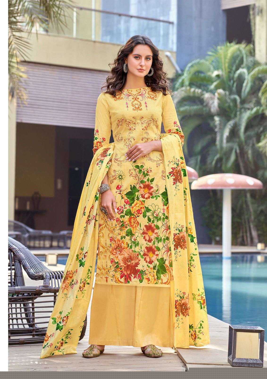 Zulffat Vol-6 By Yashika Trends 6001 To 6010 Series Beautiful Festive Suits Stylish Fancy Colorful Casual Wear & Ethnic Wear Pure Lawn Dresses At Wholesale Price