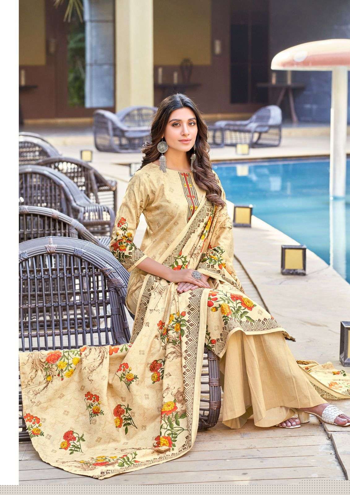 Zulffat Vol-6 By Yashika Trends 6001 To 6010 Series Beautiful Festive Suits Stylish Fancy Colorful Casual Wear & Ethnic Wear Pure Lawn Dresses At Wholesale Price