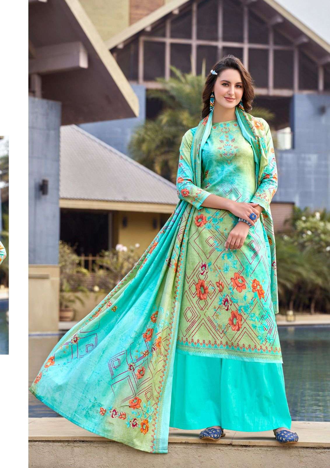 Zulffat Vol-6 By Yashika Trends 6001 To 6010 Series Beautiful Festive Suits Stylish Fancy Colorful Casual Wear & Ethnic Wear Pure Lawn Dresses At Wholesale Price