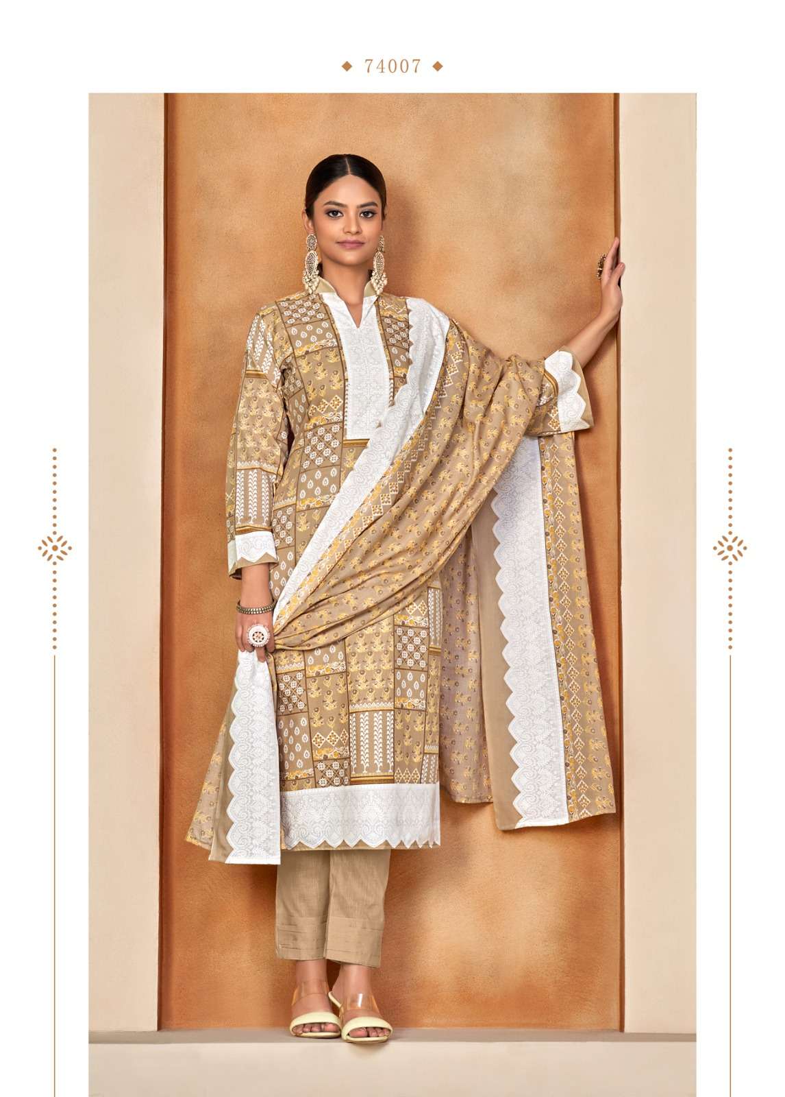 Adhira By Skt Suits 74001 To 74008 Series Beautiful Suits Colorful Stylish Fancy Casual Wear & Ethnic Wear Soft Cotton Print Dresses At Wholesale Price