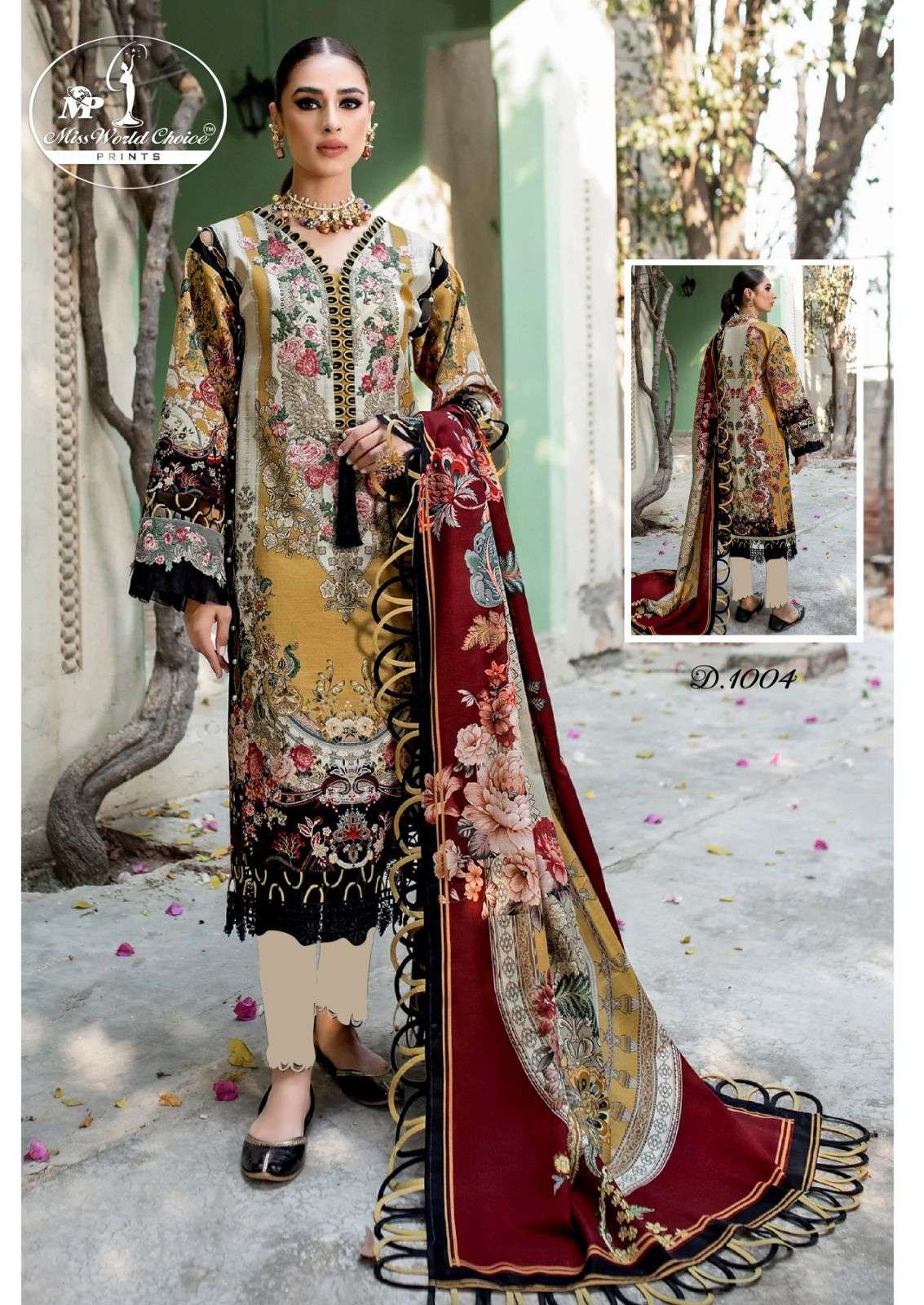 Nooraniyat By Miss World Choice 1001 To 1008 Series Beautiful Stylish Suits Fancy Colorful Casual Wear & Ethnic Wear & Ready To Wear Cotton Printed Dresses At Wholesale Price