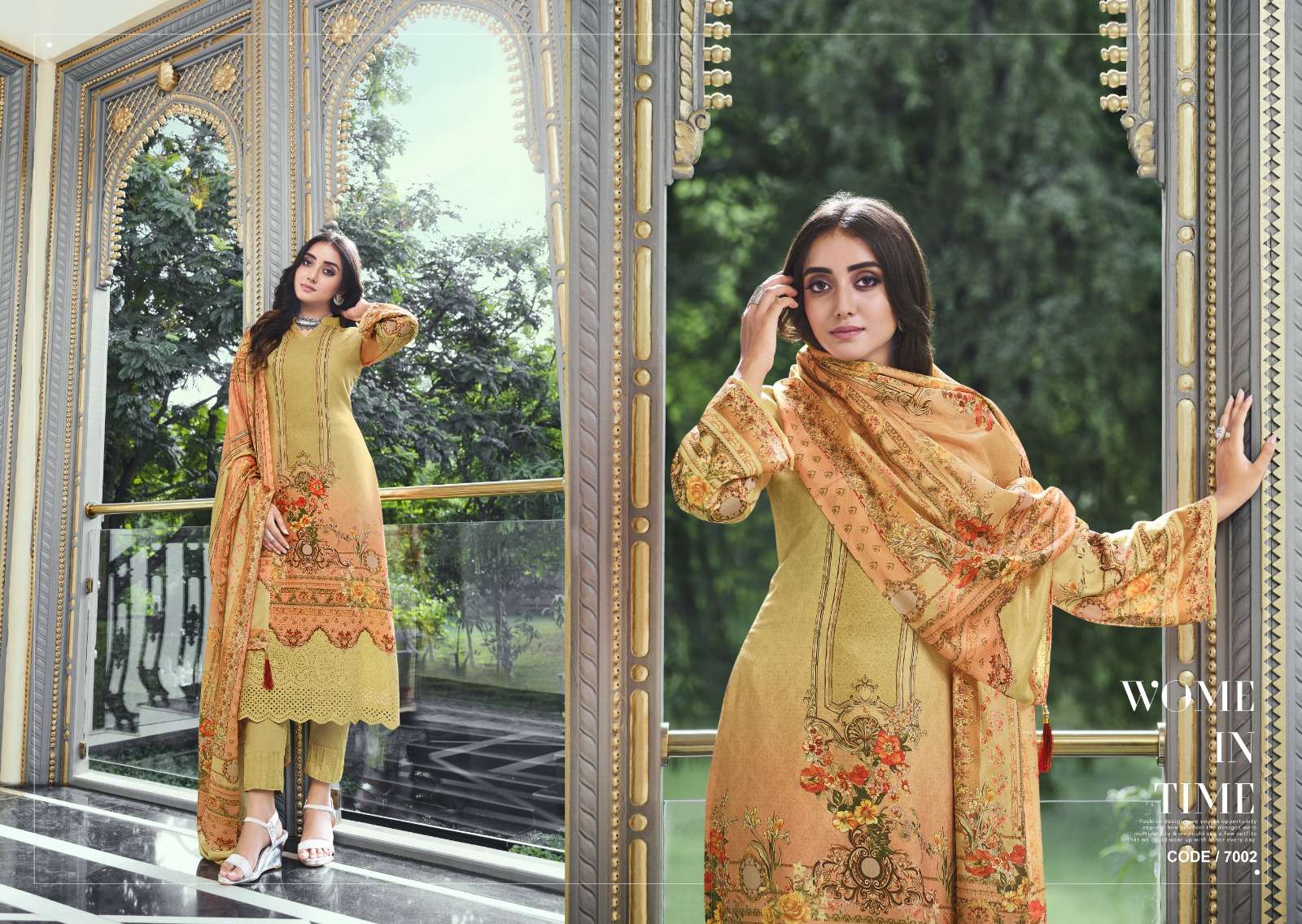 Maisha By Viona Suits 7001 To 7008 Series Beautiful Suits Colorful Stylish Fancy Casual Wear & Ethnic Wear Pure Cotton Digital Print Dresses At Wholesale Price