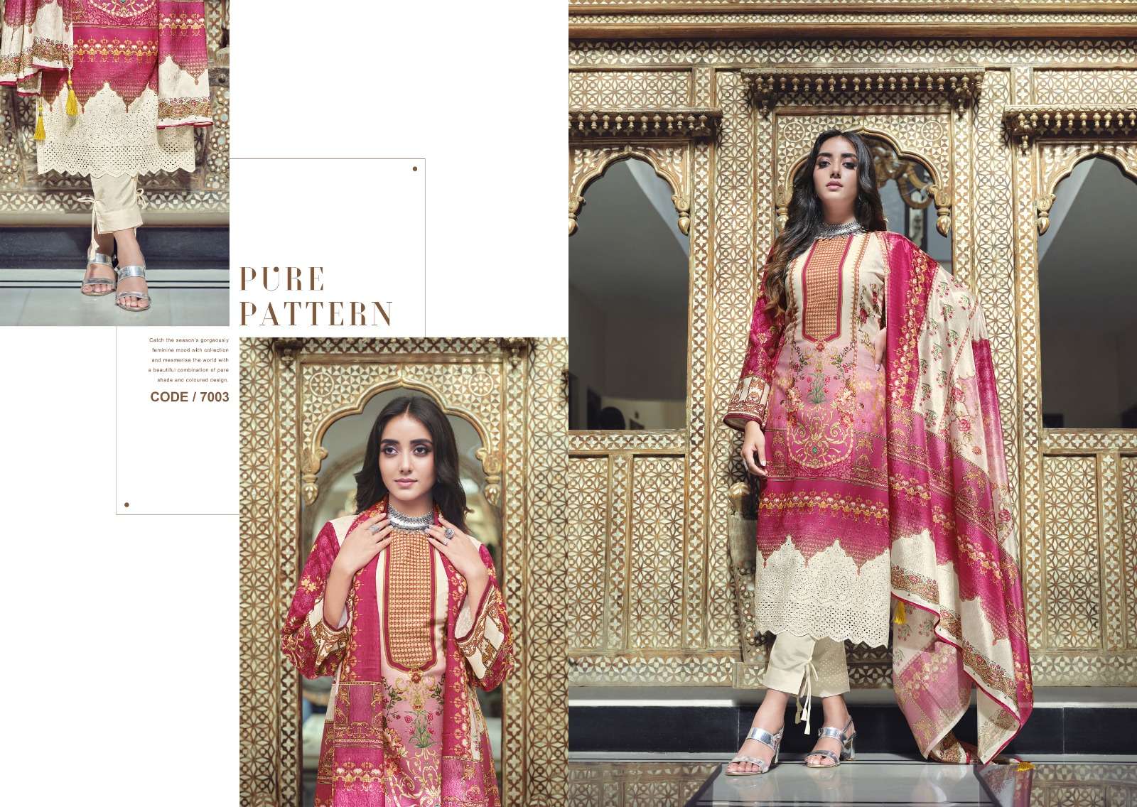 Maisha By Viona Suits 7001 To 7008 Series Beautiful Suits Colorful Stylish Fancy Casual Wear & Ethnic Wear Pure Cotton Digital Print Dresses At Wholesale Price