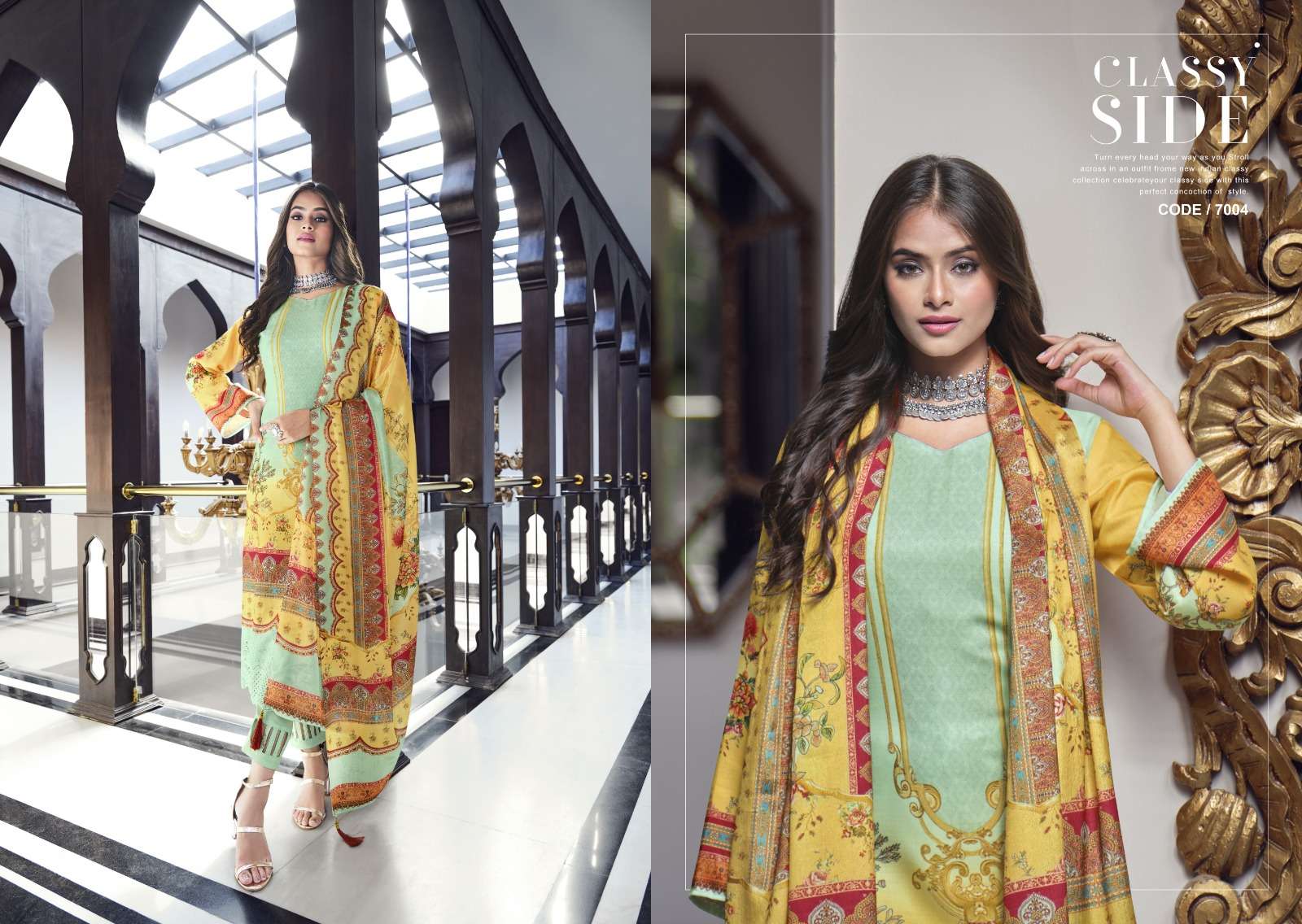 Maisha By Viona Suits 7001 To 7008 Series Beautiful Suits Colorful Stylish Fancy Casual Wear & Ethnic Wear Pure Cotton Digital Print Dresses At Wholesale Price