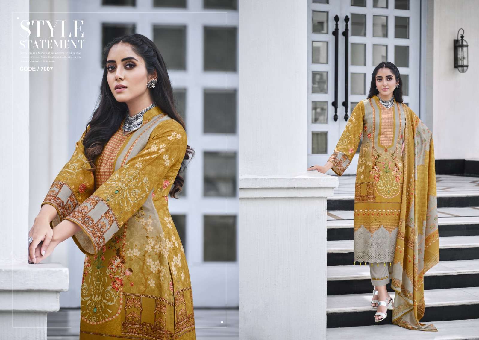 Maisha By Viona Suits 7001 To 7008 Series Beautiful Suits Colorful Stylish Fancy Casual Wear & Ethnic Wear Pure Cotton Digital Print Dresses At Wholesale Price